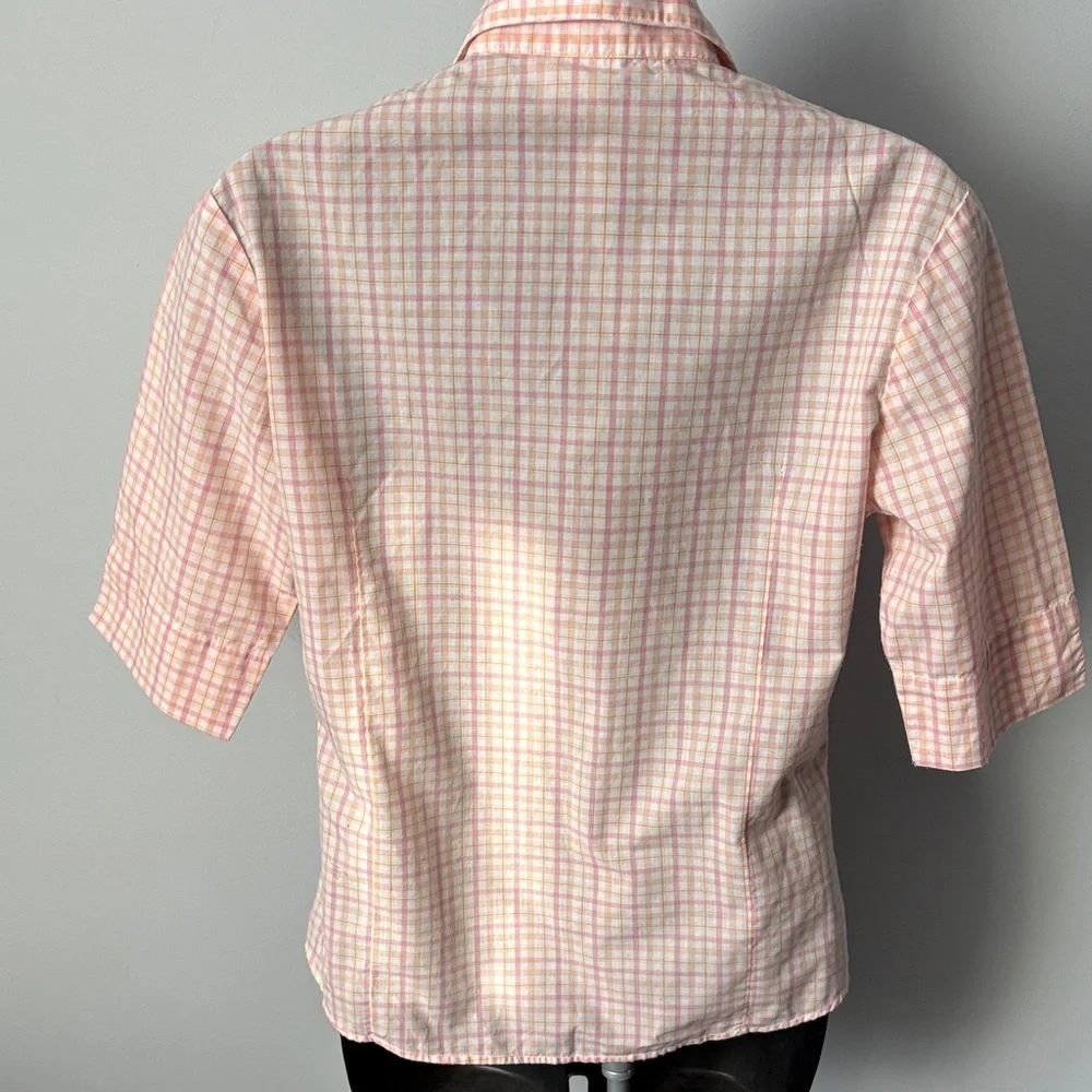 Lacoste (Vintage) Plaid Shirt - Picture 7 of 8